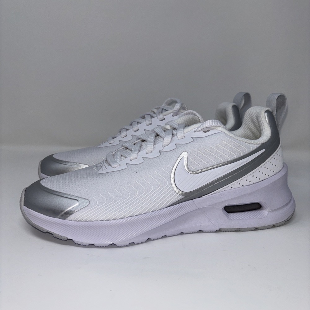 Size 6- Nike Air Max Nuaxis "White Pure Platinum" Womens